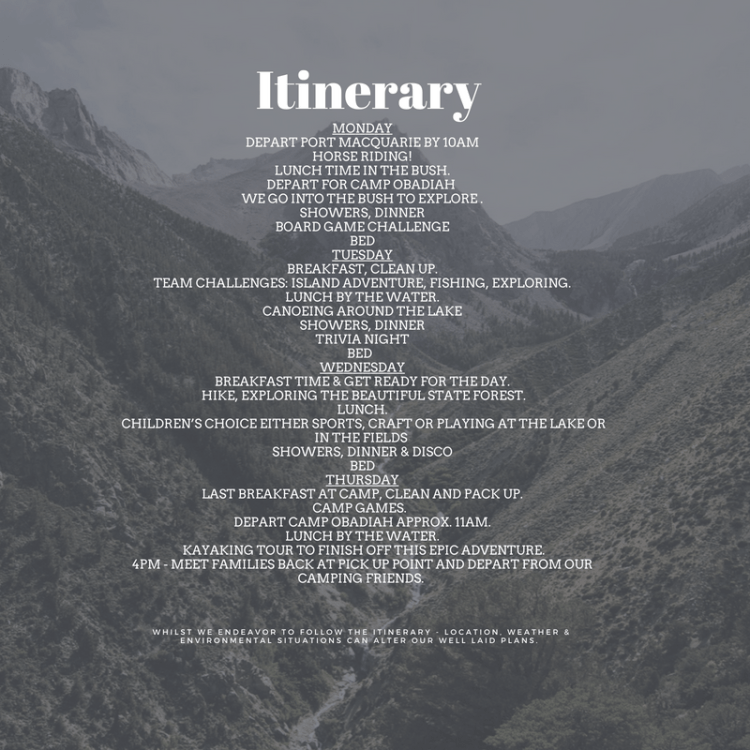 july 9 itinerary